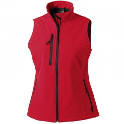 Plain Soft Shell Gilet Ladies Russell